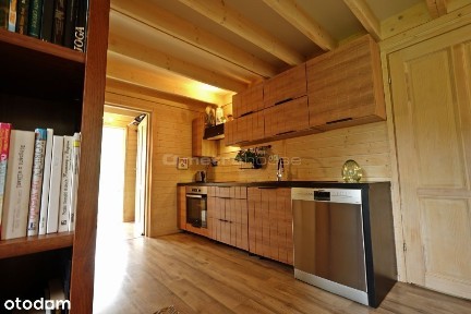 Uroczy Dom z drewna całoroczny 85 m2 w Rozgartach