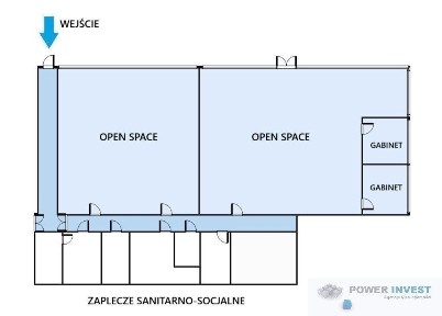 Lokal użytkowy pod biuro przy Balicach, parking