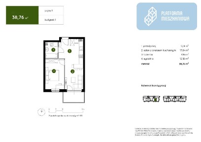 Zamieszkaj lub zainwestuj | 2 pokoje