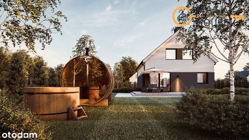 Dom z Sauną i Balią I Działka 1000m2