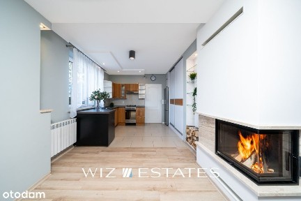 Dwupoziomowy przytulny dom z ogrodem, Liszki