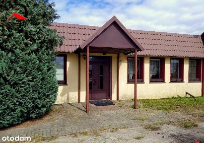 Nieruchomość z częścią mieszkalną i usługową