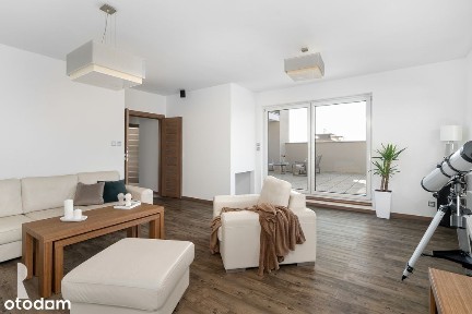 Duży taras, piękny widok - apartament 106 m²