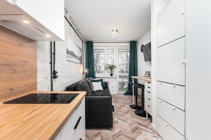 Wynajmę studio z balkonem przy Górnośląskiej! POWIŚLE! OD 1/12!