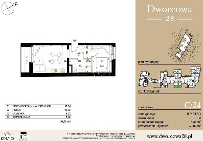 2 pokoje + loggia | Termin 2026!