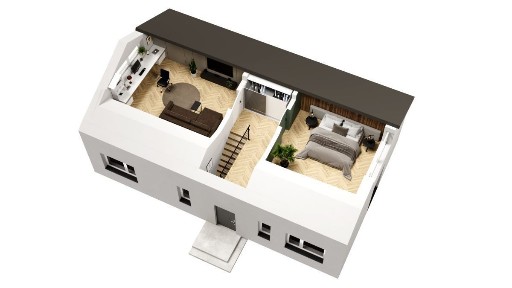 Dom, 80 m², Duszniki