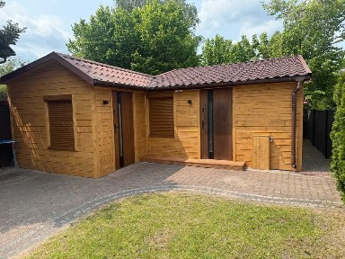 Domek letniskowy z działką nad Jeziorem Białym w Okunince