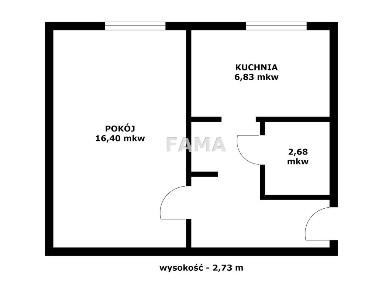 1-pok., 1 piętro, 32,1 mkw, Centru, Wolne