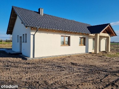 Nowy dom parterowy 116,84 m² - duża działka 928 m² - Boruja Kościelna