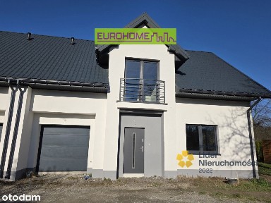 Nowoczesny dom w zabudowie bliźniaczej 140,8 m²