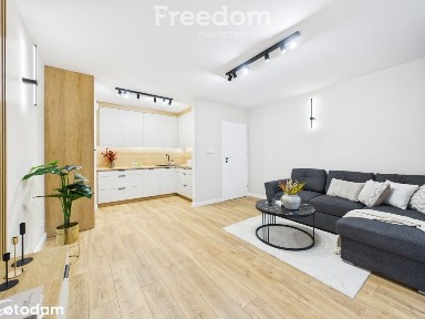 Pokój + salon z aneksem w nowym budownictwie