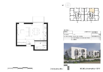 NOWA Kawalerka Mogilno/ 27,9m2 + balkon 2,5 m2