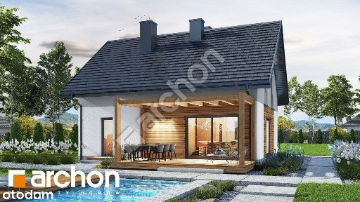 Funkcjonalny dom wolnostojący w Choczni 100,01 m2