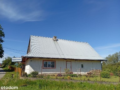 Dom drewniany z bali (1931 r.) z działką 26 arów
