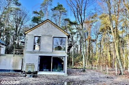 Dom z garażem w otulinie lasu - Police
