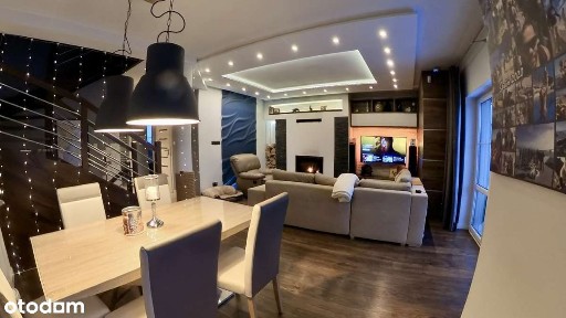 Nowoczesny dom 191 m (z podpiwniczeniem) altana, fotowoltaika, gaz.