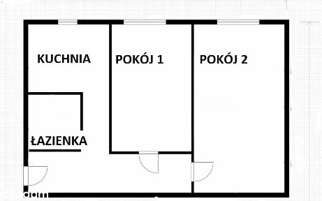 Gotowe do zamieszkania 2 pokoje po generalnym remoncie, bez piecyka