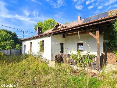 Pobiel - dom po częściowym remoncie