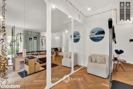 Studio z ogrodem na Mokotowie