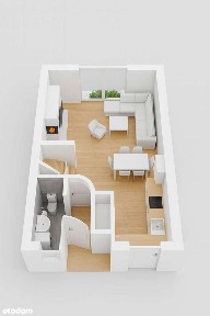 Nowoczesny bliźniak duży ogród 480m2 widok na ślęże (sobótka)