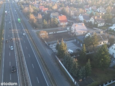 Nieruchomość usługowa/hala 200m2 przy drodze krajowej DK7 Łomianki
