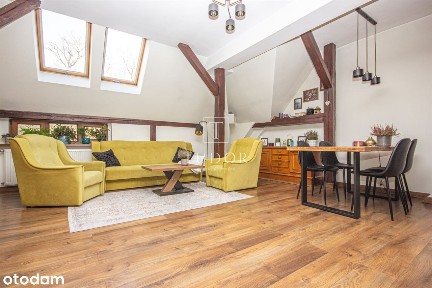 Dwupoziomowe mieszkanie przy Parku, 76m, Pomorzan