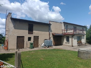Dom z zabudowaniem gospodarczym na działce 1826 m2