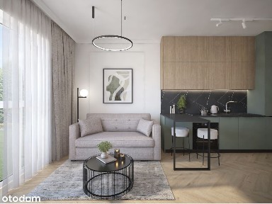 Przytulne mieszkanie 41m2, wysoki standard, 2 pokoje +110m2 ogródek.