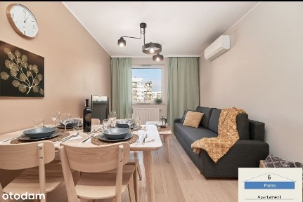 Nowoczesne 2-pokojowe mieszkanie z balkonem na Popowicach