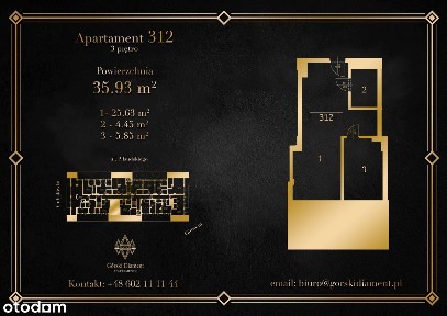 2-pokojowe mieszkanie 35m2 Bez Pośredników