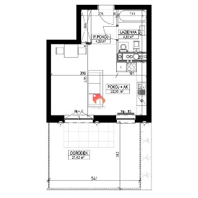 Kawalerka z ogródkiem, osiedle Leśne!