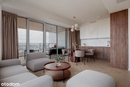 Na wynajem, apartament 48,5m2, SkyGarden, 14 piętro