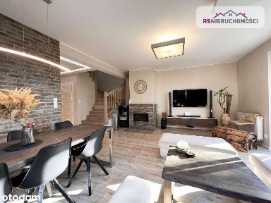 Rokosowo- nowoczesny wystrój, ogródek