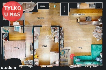 3pokoje w spokojnej lokalizacji + 2 m.p. i komórka