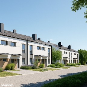 Szereg z ogródkiem i opcją wykończenia pod klucz