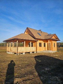 Dom z bala na działce 2000m2. Realizacja wiosna 2026