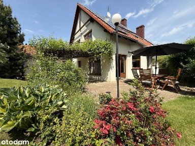 Piękny Ogród Duża Działka Kominek Fotowoltaika Garaż Taras