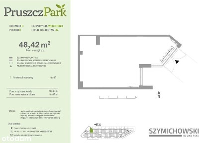 PRUSZCZ PARK - lokal usługowy - 48,42 m2