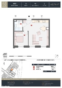 2-pokojowe mieszkanie 42m2 Bez Pośredników