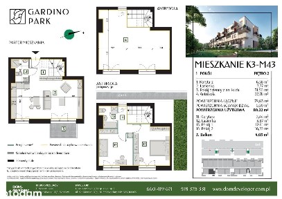 Przestronne 80 m² z balkonem i tarasem - gotowe do odbioru!