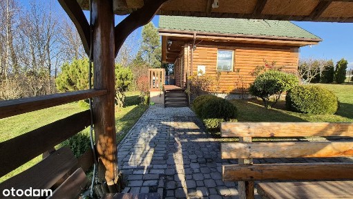 Dom z bali drewnianych ! okolice Zakliczyna, Paleśnicy !