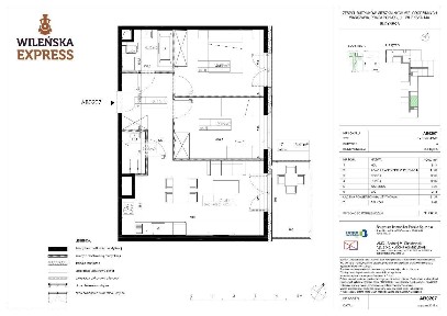 mieszkanie 62 m ul. Wileńska/al. Solidarności, metro