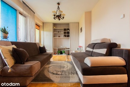 Mieszkanie 35 m² z oddzielną kuchnią i 2 balkonami