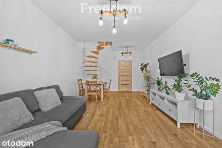 Słoneczny segment z ogródkiem i garażem pod lasem!