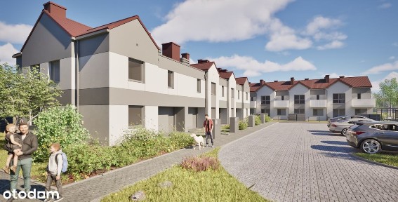 Nowa inwestycja- 3 pokoje z ogródkiem. Brzeg Dolny ul. Szkolna