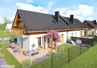 Nowy dom z dużą działką 2.95 a | Mników