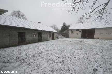 Dom do remontu z bud. gospodarczymi o pow. 9758 m2