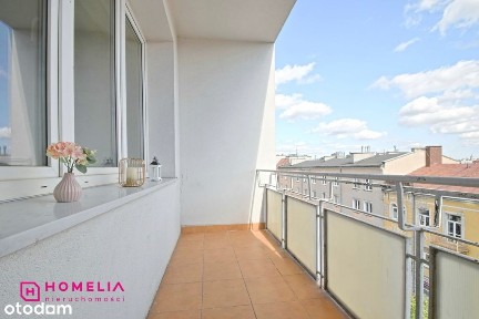 Centrum Kielc, duży balkon i parking