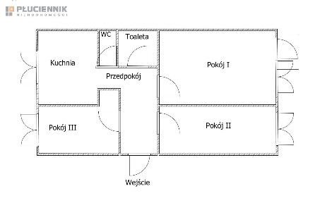 Mieszkanie na wynajem, Łódź, 3 pokoje