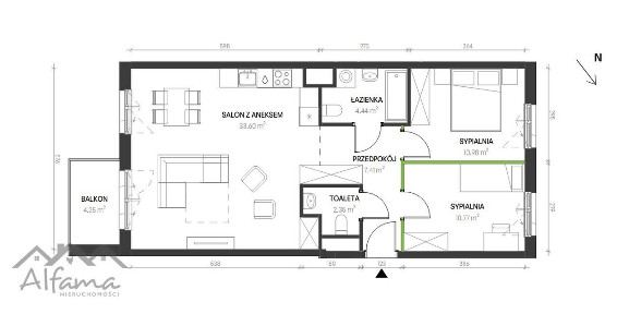 Gotowe wkrótce|Zielono|Spokojnie|Przestronne|Salon 33m2